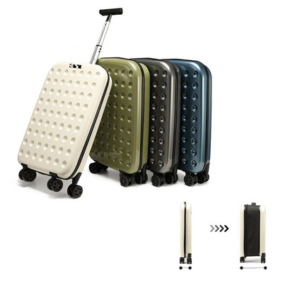 Carry On Fully Collapsible Rolling Luggage