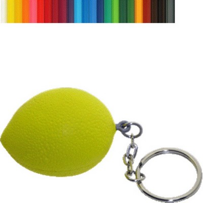 Mini Lemon Stress Ball Keychain