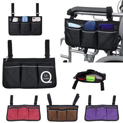 7.09 X 12.8 Inch Wheelchair Organizer Storage Bag