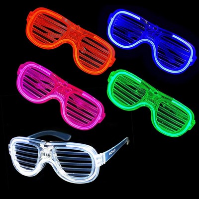 Led Flashing Shutter Eyeglasses