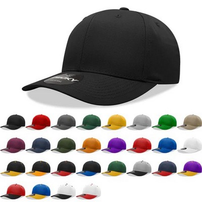 Decky Mid Profile Structured Cotton/Poly Blend Cap