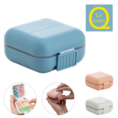 5 Compartments Medicine Case