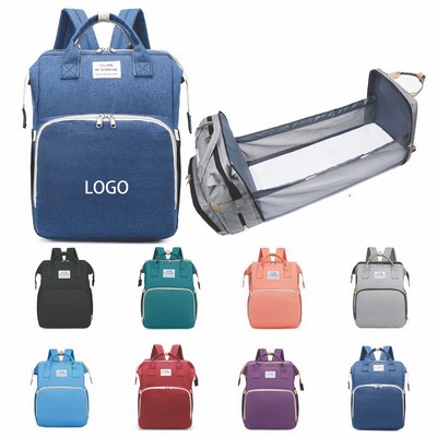 Portable Folding Crib Backpack