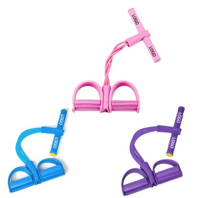 4 Tube Natural Latex Pedal Exerciser