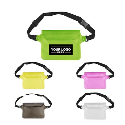 Durable Waterproof PVC Belt Pouch Bag