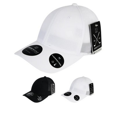 Decky Screen Fabric L/C Flex Golf Sports Cap