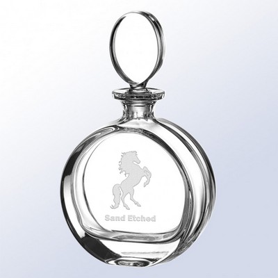 Circle Decanter - Lead-Free Crystal Glass