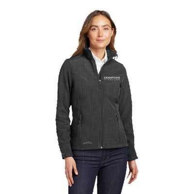 Eddie Bauer® Women's Shaded Crosshatch Soft Shell Jacket