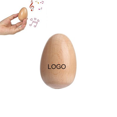 Wooden Musical Egg Maracas