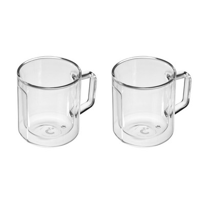 Corkcicle Glass Mug - 12Oz Double Pack - Clear