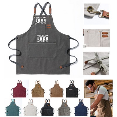 Custom Canvas Cross Adjustable Apron