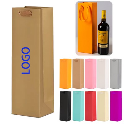 Wine Gift Packaging Paper Bag