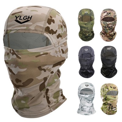 Camo Multi Balaclava Mask Hat