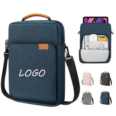 13" portable Ipad Tablet Storage crossbody shoulder Bag