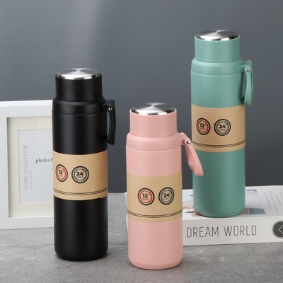 33.8oz/1000ML 304 Stainless Steel Tumbler Insulated Water Bottle Portable Vaccum Mug