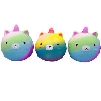 Squishy Unicorn Bear Shape Anti Stress Ball