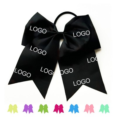 Large Ponytail Satin Holder Bows