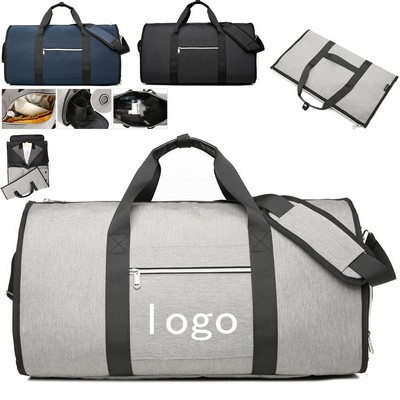 Travel Duffle Bag with Shoe Compartment