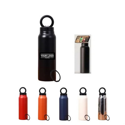 24oz Water Bottle with Magnetic Phone Mount