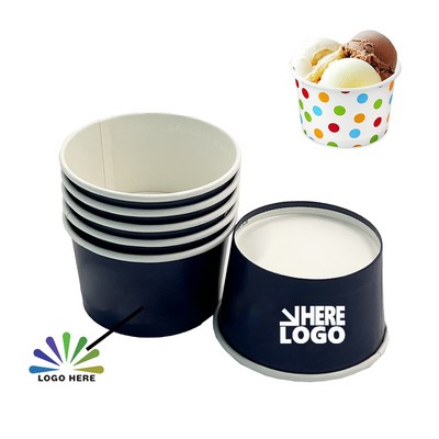 Disposable 5oz Ice Cream Paper Bowl