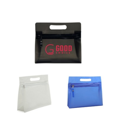 Plastic Portable PVC Zipper Bag