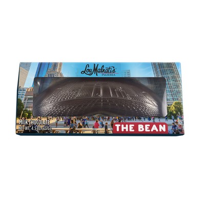 4.5 oz Chocolate Molded Chicago Bean