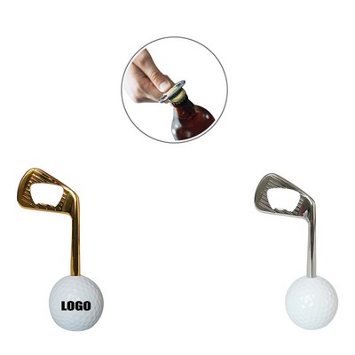 Elegant Golf Bottle Opener