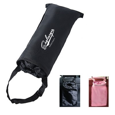 Car Trash Bag with Adjustable Belt