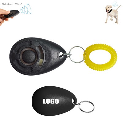 Durable Pet Metal Clicker With Wrist Band