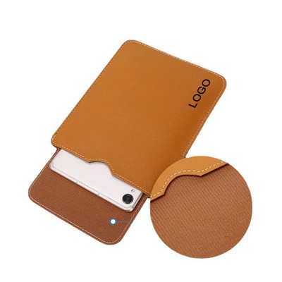 Minimalist Style PU Leather Laptop Sleeve for MacBook