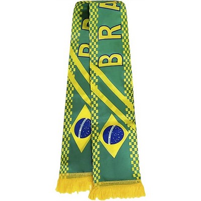 Custom Soccer Scarf w/Full Color Imprint