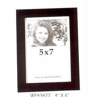 Picture Frame Collection Trenton Black Wood(5"x7")