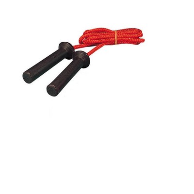 Polyester Jump Rope w/Swivel Action Handle (7')