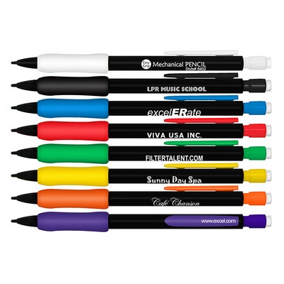 Liqui-Mark® Mechanical Pencil - Black Barrel w/Rubber Grip