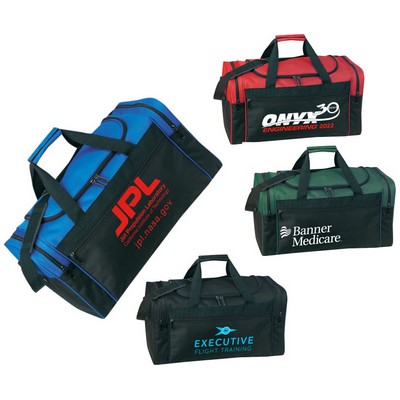 21" Polyester Travel Duffel Bag ( 4 Colors Available )