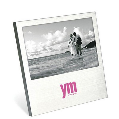 Drive-in Brushed Aluminum Photo Frame (4"x6" Photo)