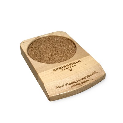 Deluxe Wood Desk Coaster