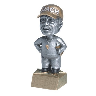 Male Coach Bobble Head (6")