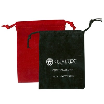 Imprinted Velveteen Bag (5"x7")