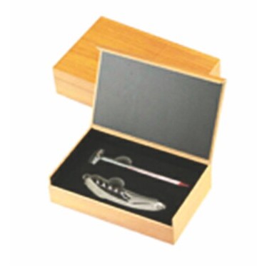 Wine Accessories 2 Piece Gift Set w/Corkscrew & Thermometer