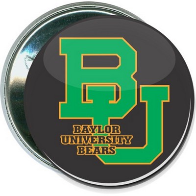 College - Baylor University Bears, 1 - 2 1/4 Inch Round Button