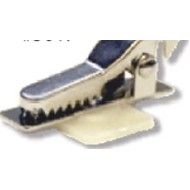 1.25" Vinyl Padded Swivel Alligator Clip for Badges