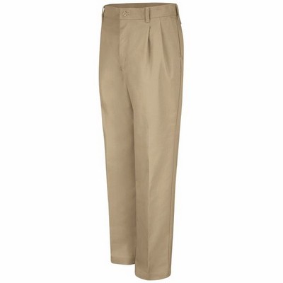 Red Kap™ Men's Pleated Work Pant - Charcoal Gray