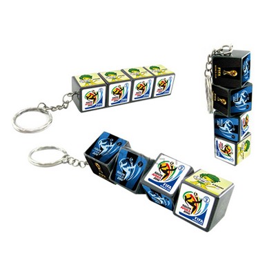 Advertising Puzzle Cube Key Ring