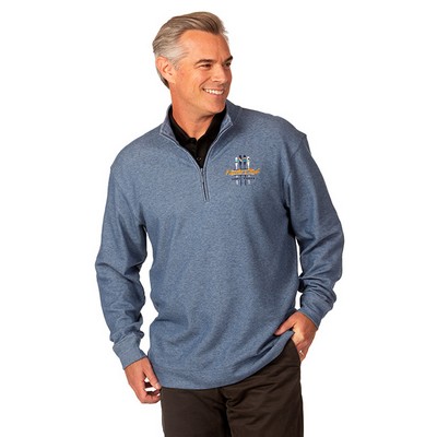 Zorrel® Woodford Mens Mid-Layer Heather Fleece Pullover