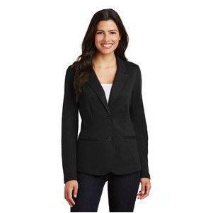 Port Authority® Ladies' Knit Blazer Coat