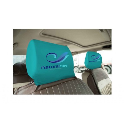 9"x10" Car Head Rest Cover w Digital Print