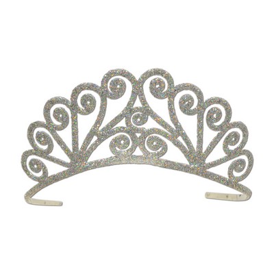 Glittered Metal Tiara