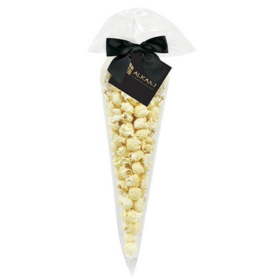 White Cheddar Truffle Popcorn Cone Bag (Large)