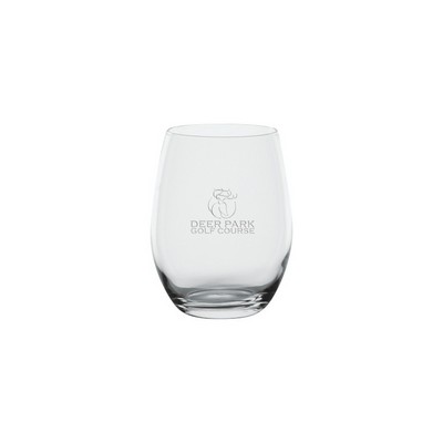 Napa Stemless Wine Glass 17 oz. - Etched